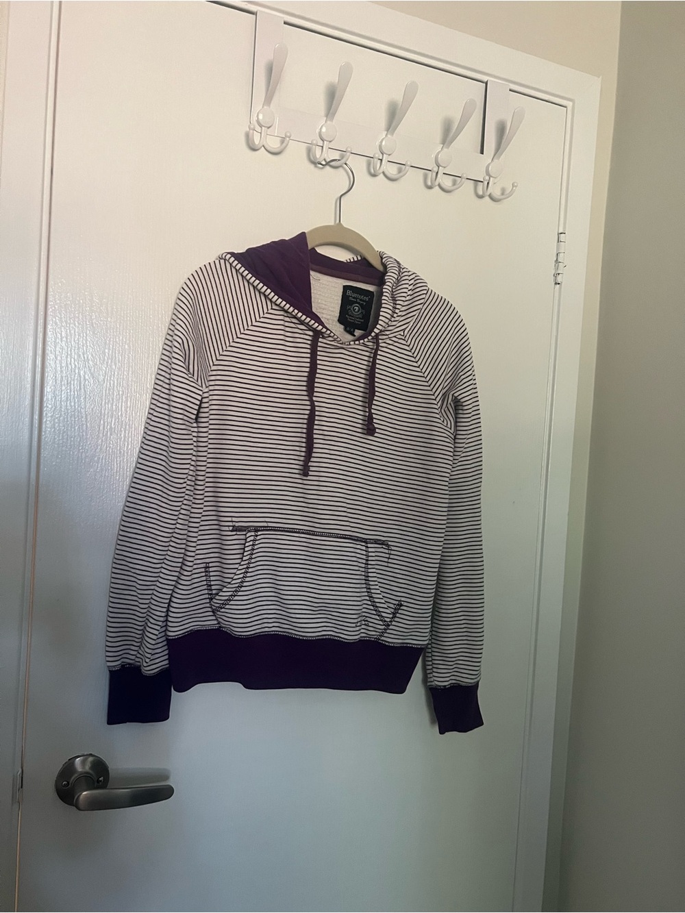 Bluenotes y2k striped hoodie